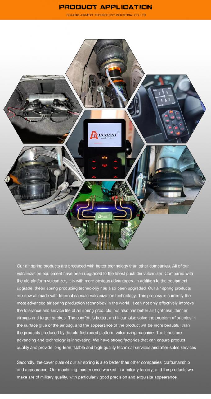 بالنسبة لـ TOYOTA CROWN S210 (2012~) / قطع غيار السيارات العقدة الهوائية الجديدة / تعليق الهواء / تجميع الربيع الهوائي AIRMEXT Brand013 16